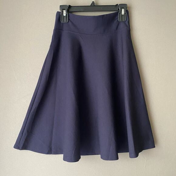 Brooklyn's sz XXS navy flare vintage style mini skirt - Picture 1 of 8